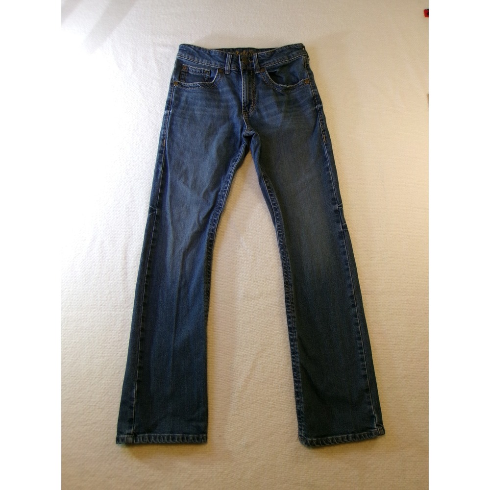 Wrangler Rock 47 Mens Slim Bootcut‎ Jeans Medium Wash 30x34 112335748
